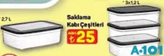 SAKLAMA KABI ÇEŞİTLERİ